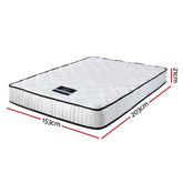 Giselle Bedding Peyton Pocket Spring Mattress 21cm Thick Queen.
